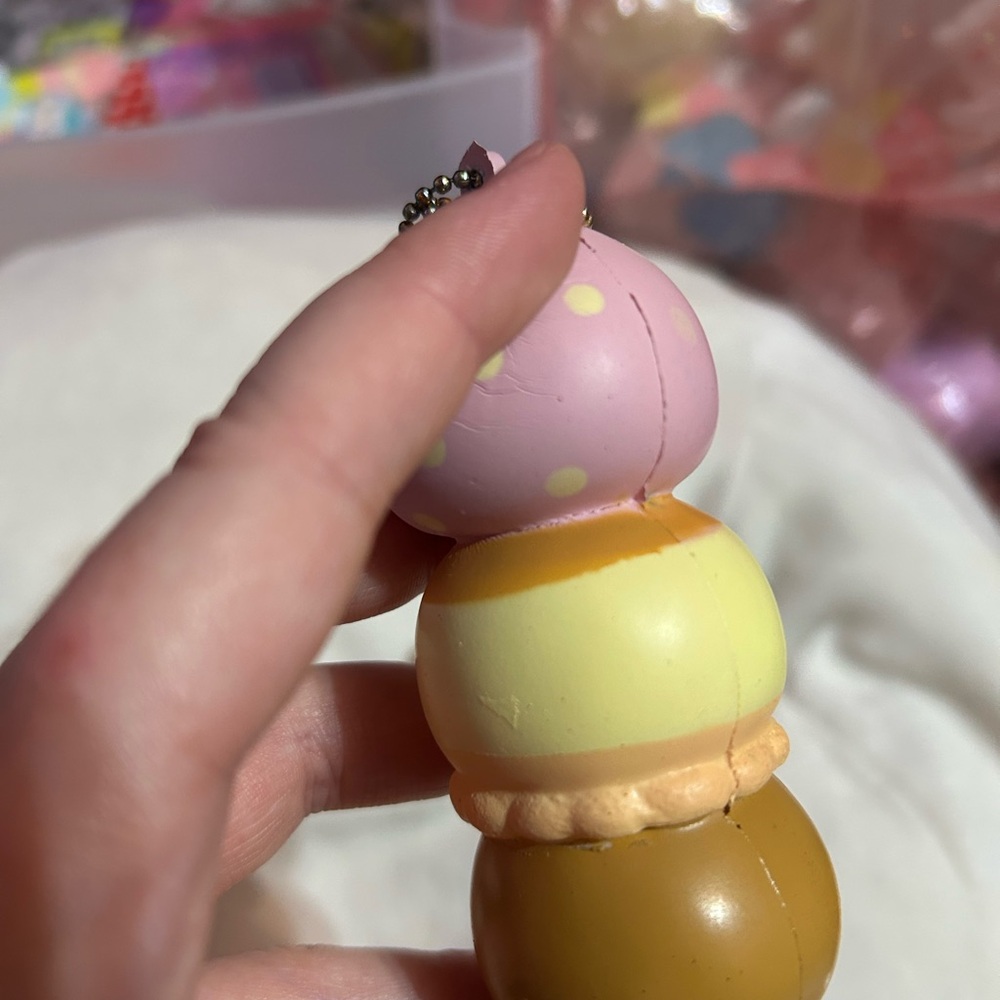 Sumikko Gurashi Ice Cream Cone Squishy - Picture 3 of 3